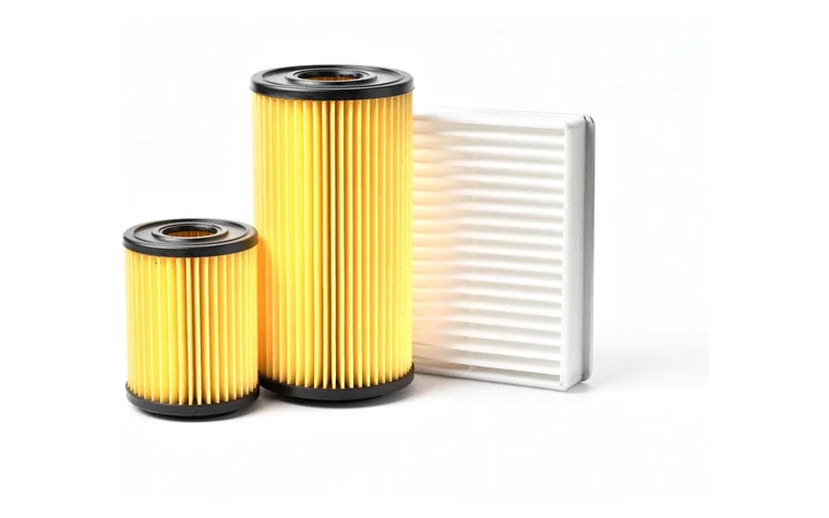 Filtros de aire tubulares de papel plisado y filtro de habitáculo